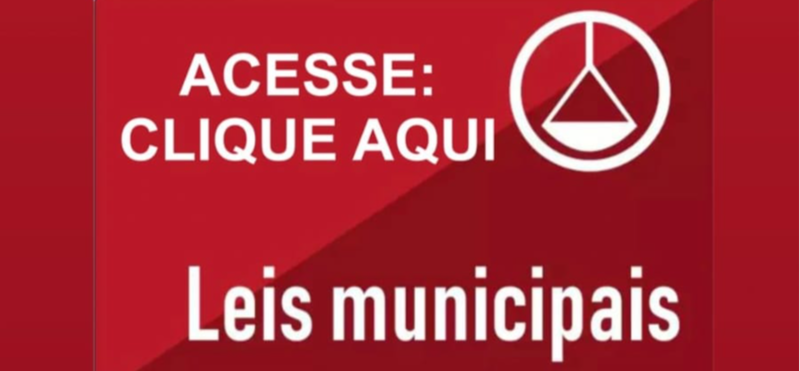 Imagem: LEIS MUNICIPAIS
