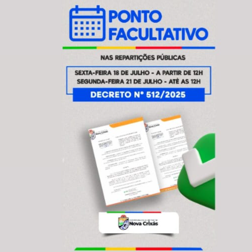 Imagem: DECRETO Nº 512/2025